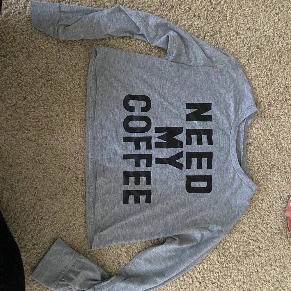 Long Sleeve Crop TShirt